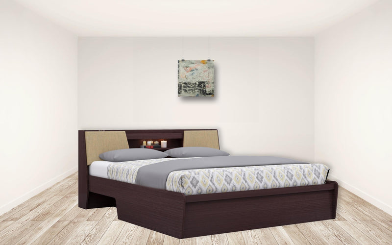 Prudent Queen Bed (With Storage) By Zuari Furniture 